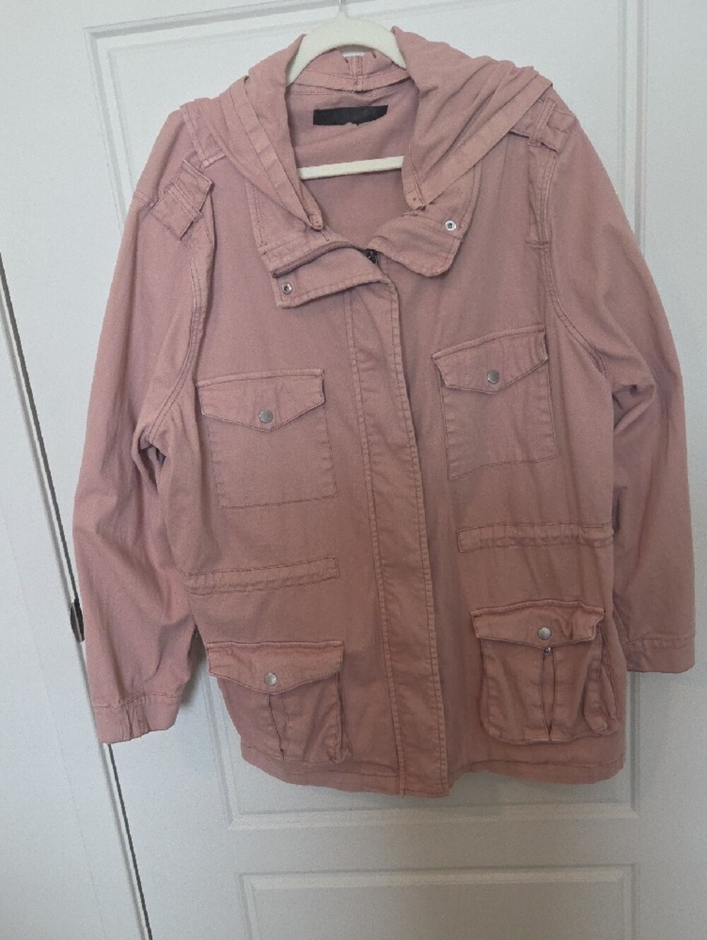 Tinsel Chapleen Cargo Jacket 2X Dusty Rose Stitch Fix